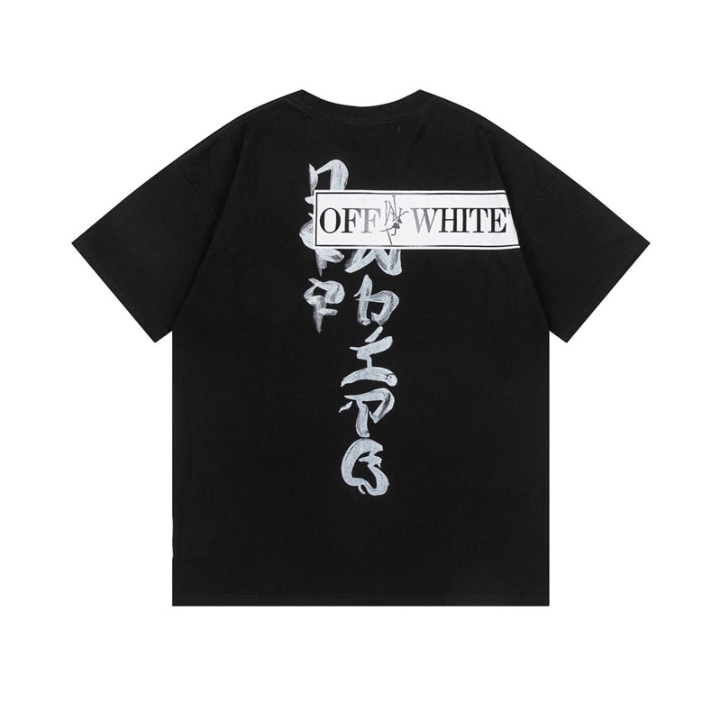 Off-white Men's and Women's Short-sleeved T-shirts