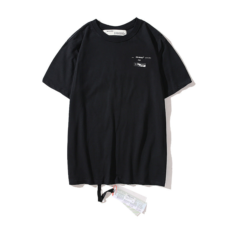 Off-white Men's and Women's Short-sleeved T-shirts