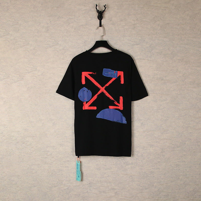 Off-white Men's and Women's Short-sleeved T-shirts