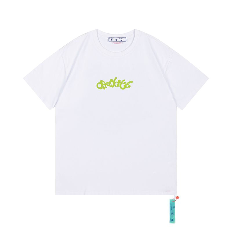 Off-white Men's and Women's Short-sleeved T-shirts