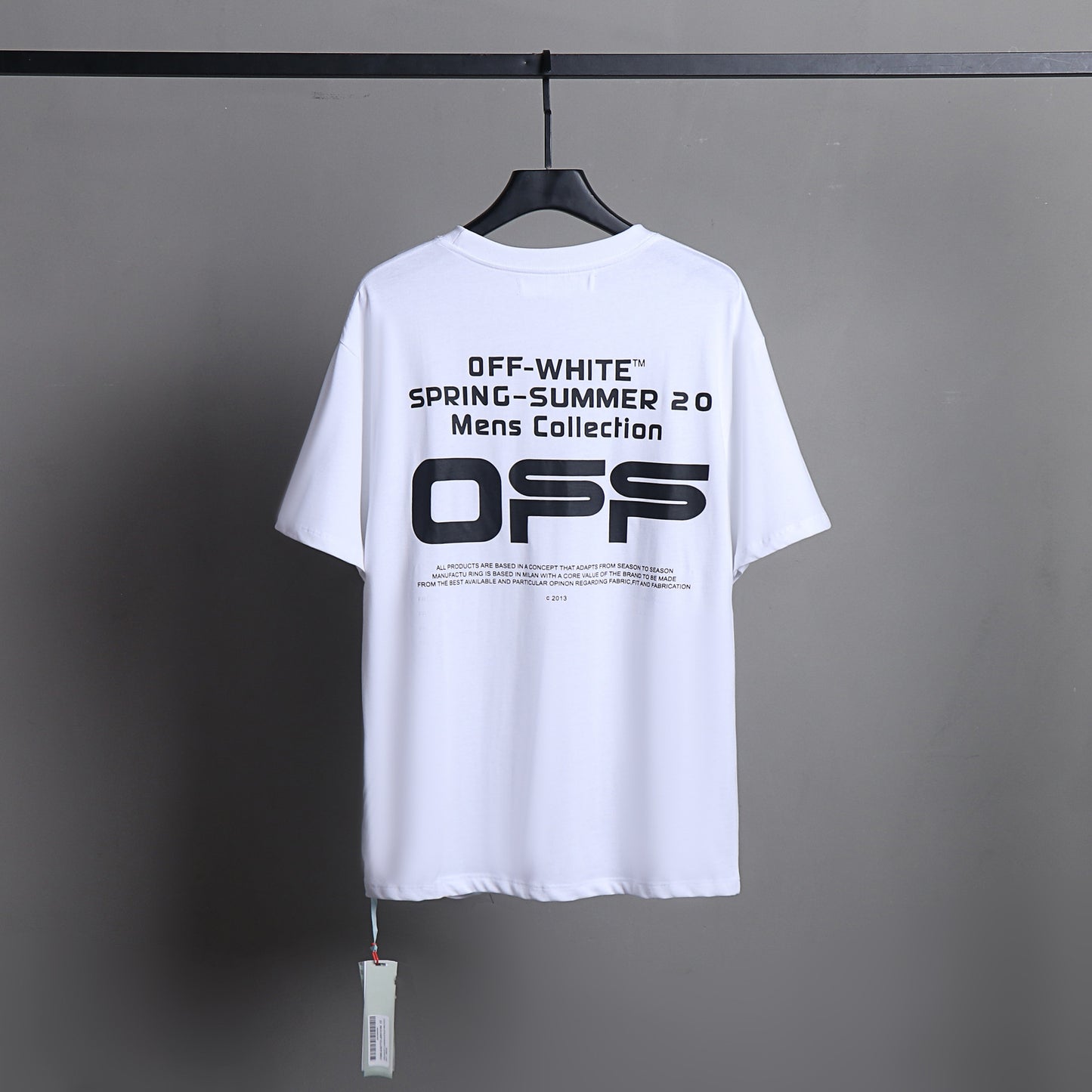 Off-white Men's and Women's Short-sleeved T-shirts