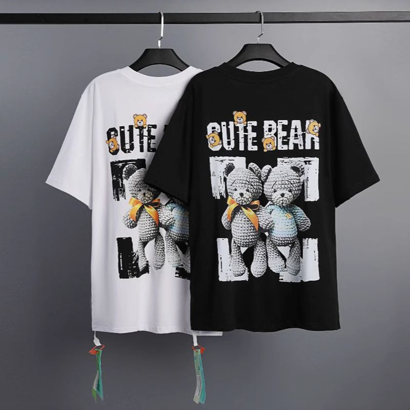 Off-white Men's and Women's Short-sleeved T-shirts