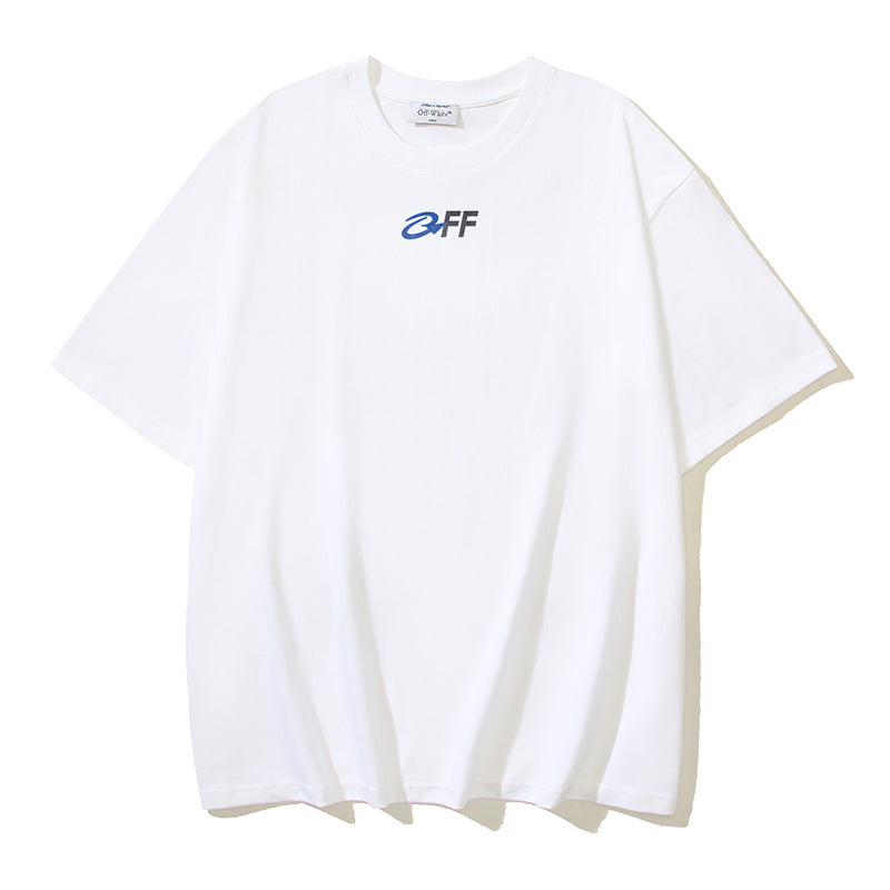 Off-white Men's and Women's Short-sleeved T-shirts