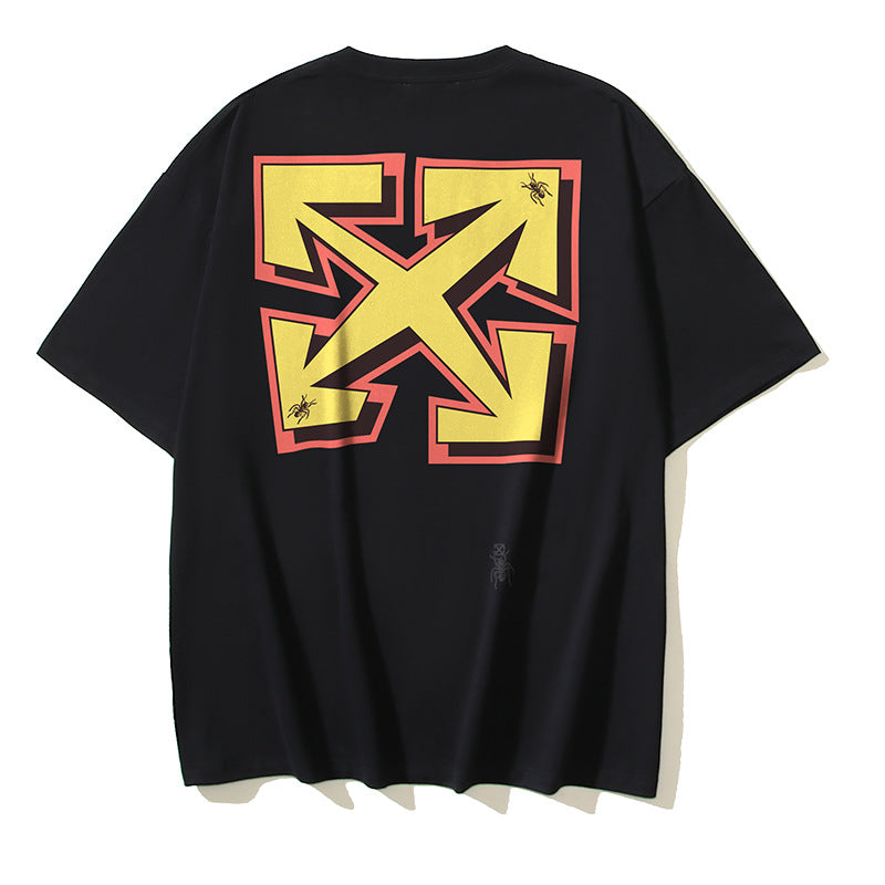Off-white Men's and Women's Short-sleeved T-shirts