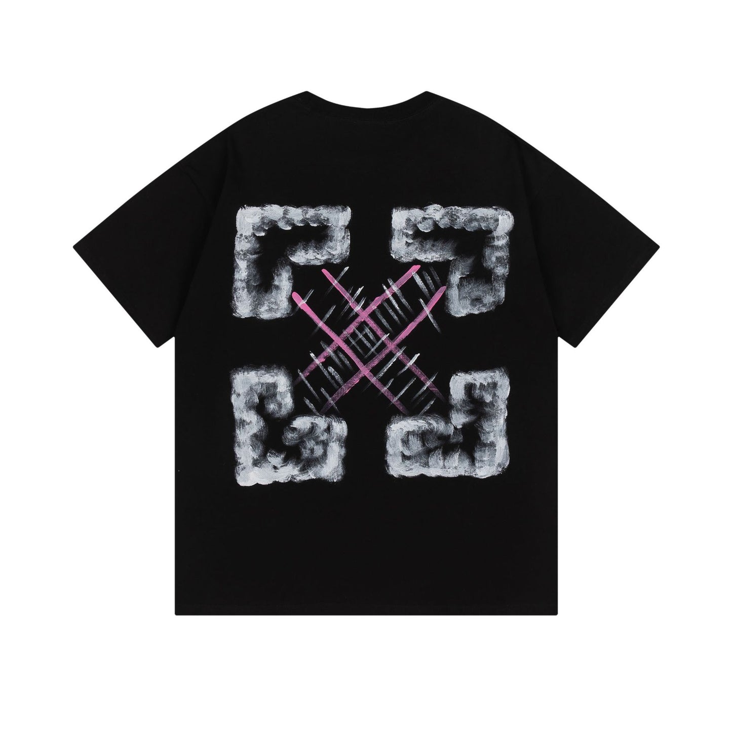 Off-white Men's and Women's Short-sleeved T-shirts