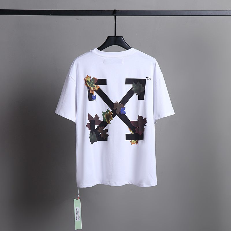 Off-white Men's and Women's Short-sleeved T-shirts