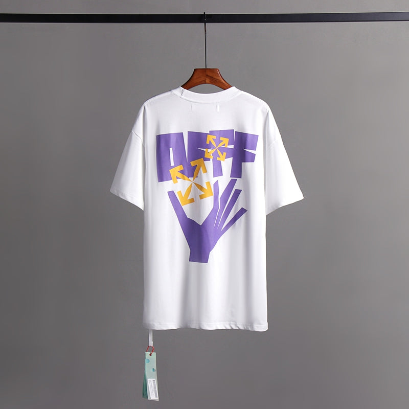 Off-white Men's and Women's Short-sleeved T-shirts