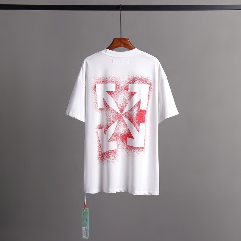 Off-white Men's and Women's Short-sleeved T-shirts