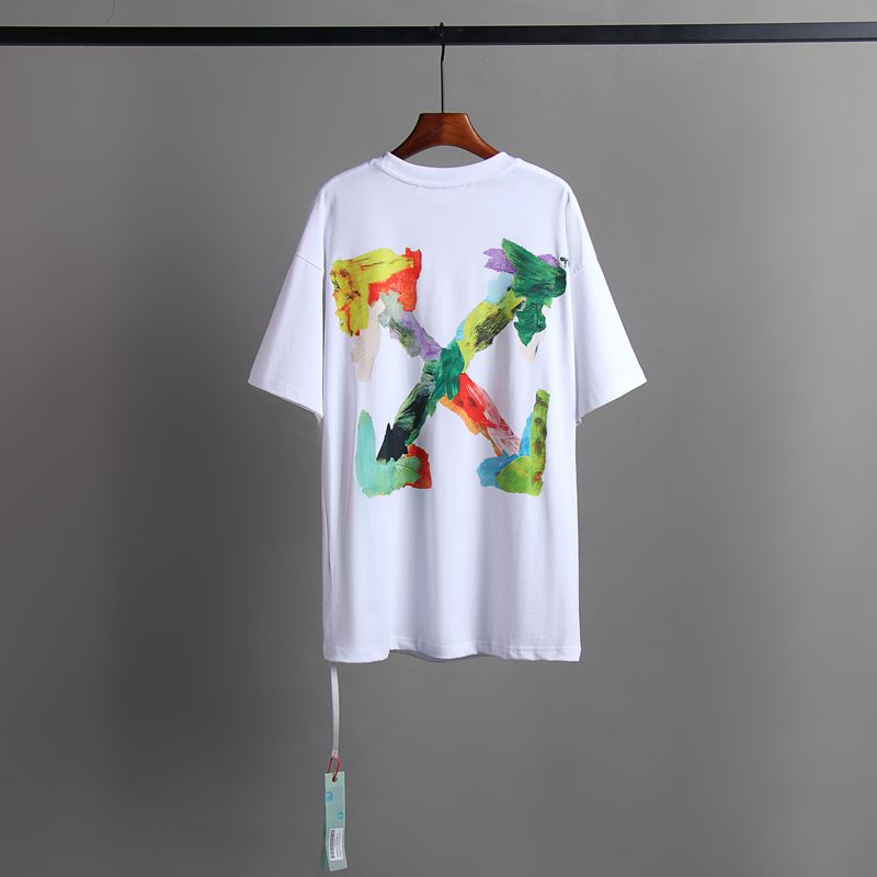 Off-white Men's and Women's Short-sleeved T-shirts