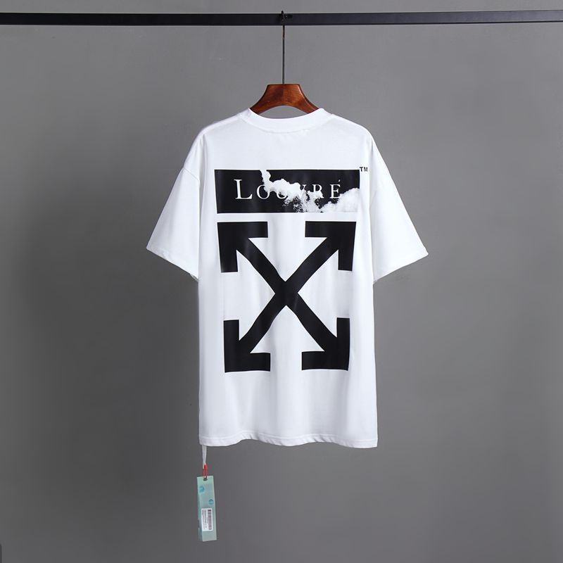 Off-white Men's and Women's Short-sleeved T-shirts