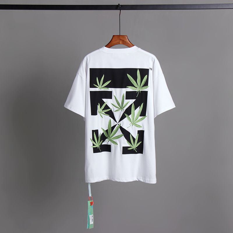 Off-white Men's and Women's Short-sleeved T-shirts