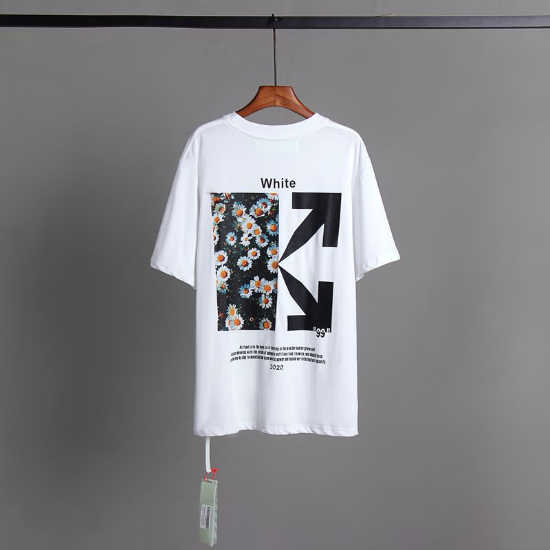 Off-white Men's and Women's Short-sleeved T-shirts