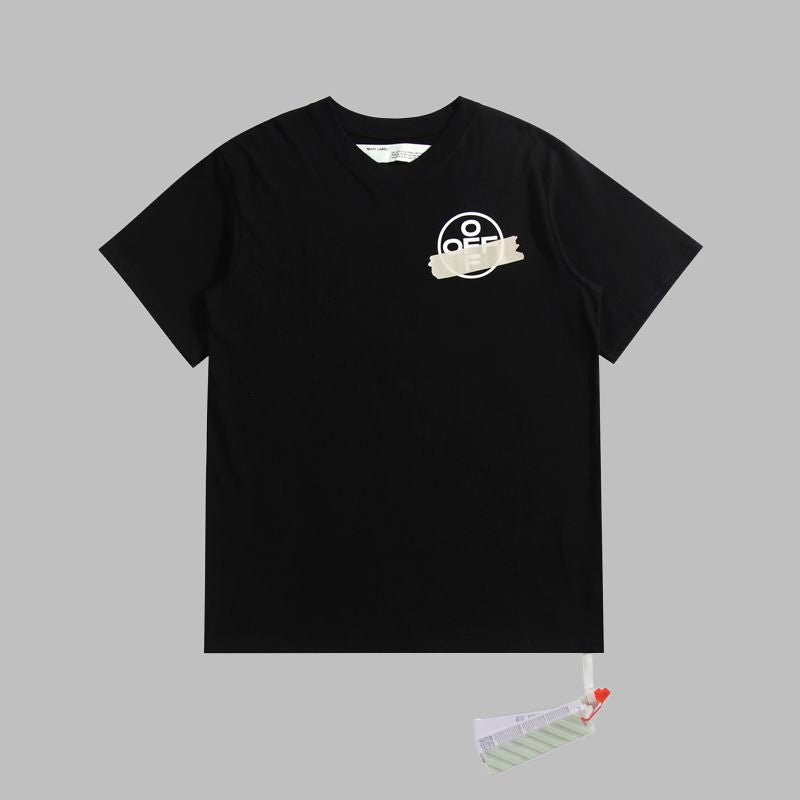 Off-white Men's and Women's Short-sleeved T-shirts