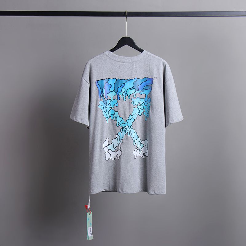 Off-white Men's and Women's Short-sleeved T-shirts