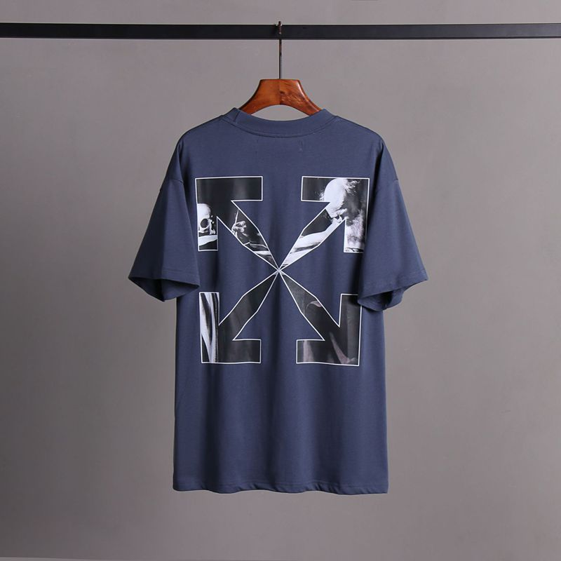 Off-white Men's and Women's Short-sleeved T-shirts