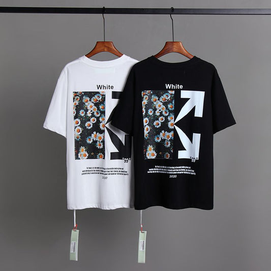 Off-white Men's and Women's Short-sleeved T-shirts