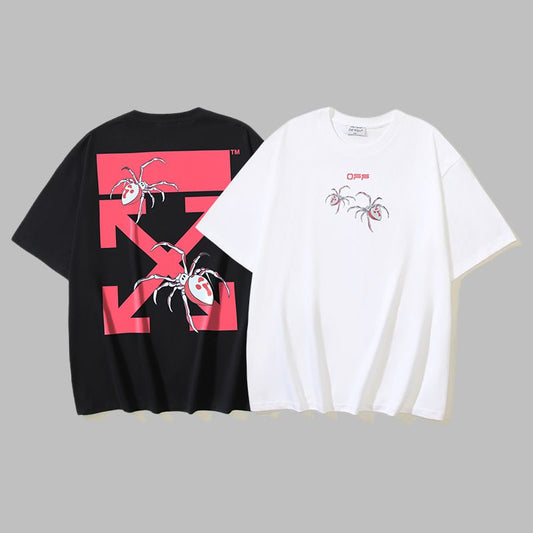 Off-white Men's and Women's Short-sleeved T-shirts