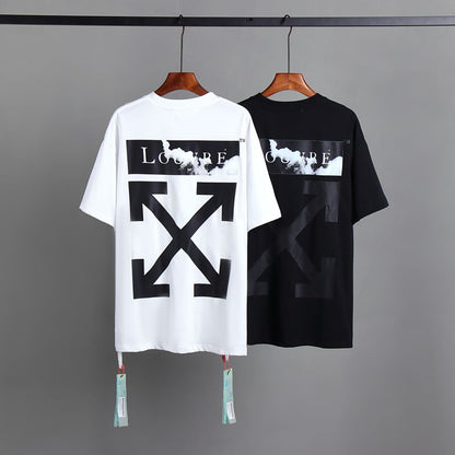 Off-white Men's and Women's Short-sleeved T-shirts