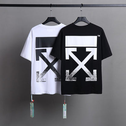 Off-white Men's and Women's Short-sleeved T-shirts