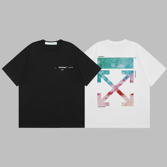 Off-white Men's and Women's Short-sleeved T-shirts