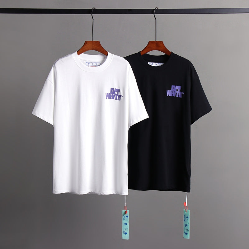Off-white Men's and Women's Short-sleeved T-shirts