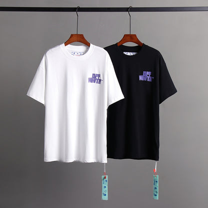 Off-white Men's and Women's Short-sleeved T-shirts