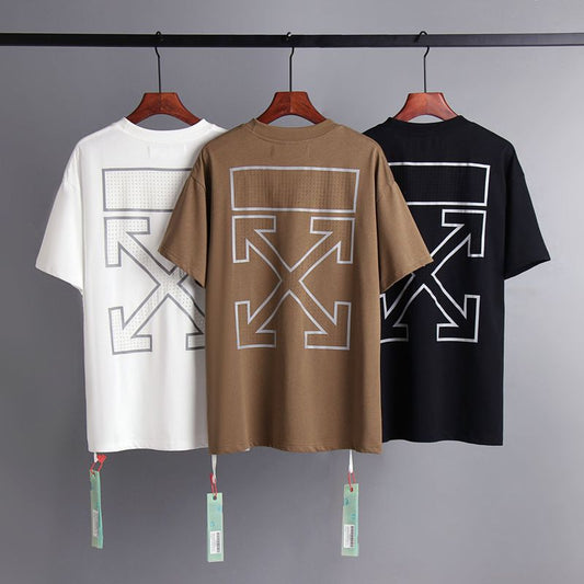 Off-white Men's and Women's Short-sleeved T-shirts