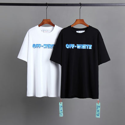 Off-white Men's and Women's Short-sleeved T-shirts