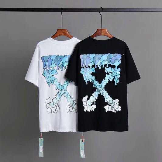 Off-white Men's and Women's Short-sleeved T-shirts