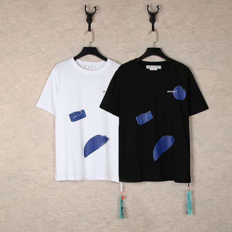 Off-white Men's and Women's Short-sleeved T-shirts