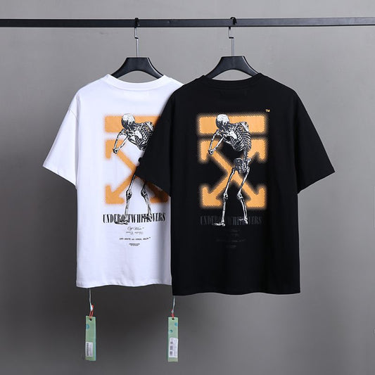 Off-white Men's and Women's Short-sleeved T-shirts