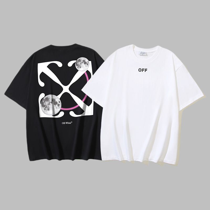 Off-white Men's and Women's Short-sleeved T-shirts