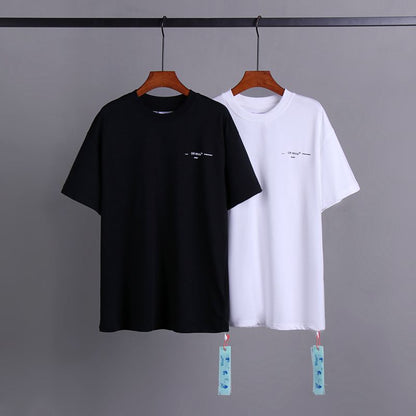 Off-white Men's and Women's Short-sleeved T-shirts