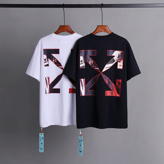 Off-white Men's and Women's Short-sleeved T-shirts