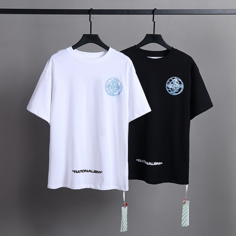 Off-white Men's and Women's Short-sleeved T-shirts