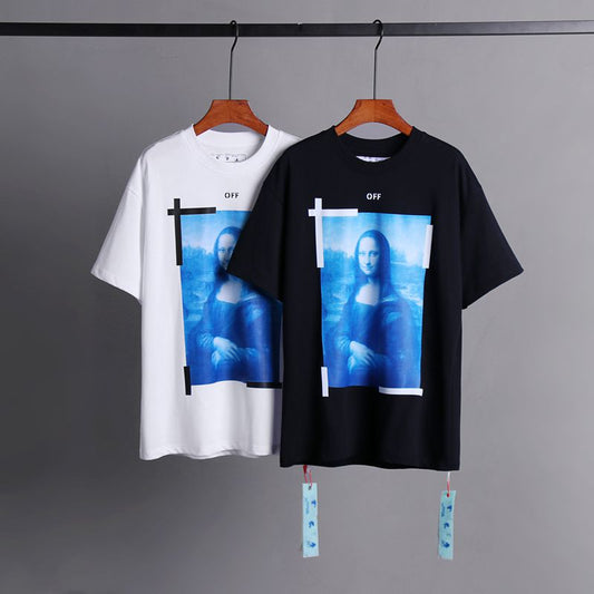 Off-white Men's and Women's Short-sleeved T-shirts