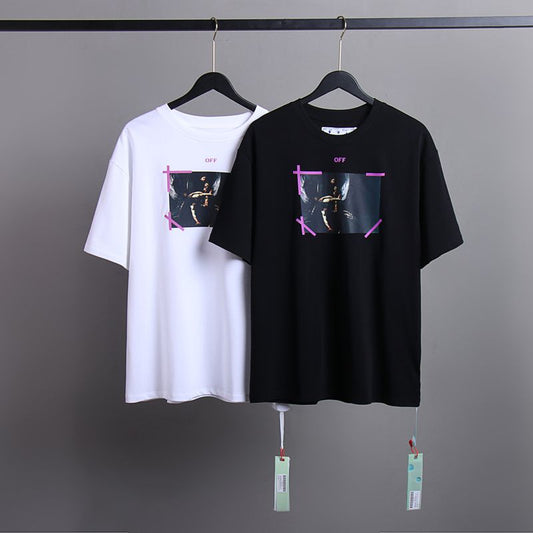 Off-white Men's and Women's Short-sleeved T-shirts