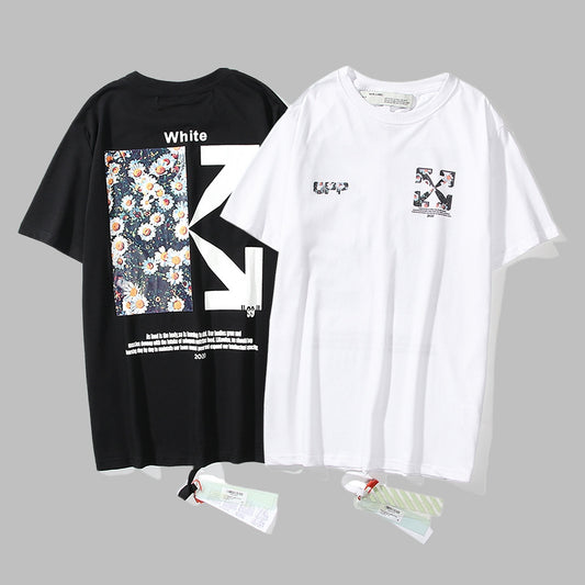 Off-white Men's and Women's Short-sleeved T-shirts