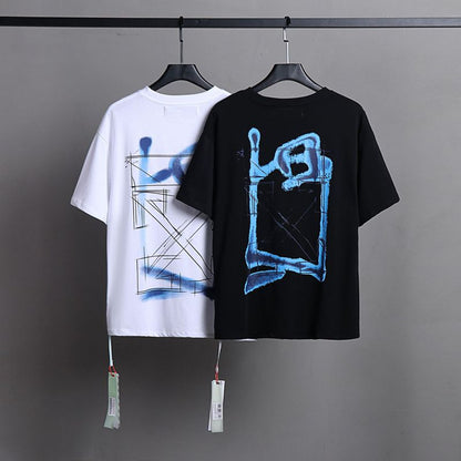 Off-white Men's and Women's Short-sleeved T-shirts