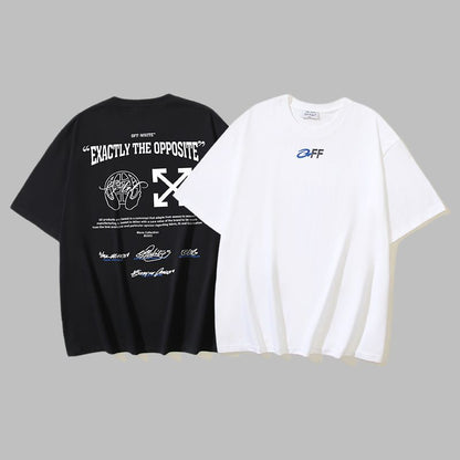 Off-white Men's and Women's Short-sleeved T-shirts