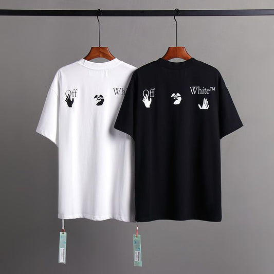 Off-white Men's and Women's Short-sleeved T-shirts