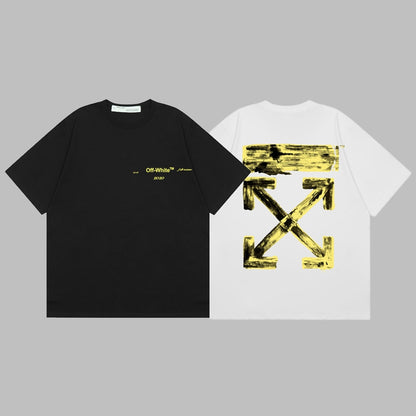 Off-white Men's and Women's Short-sleeved T-shirts