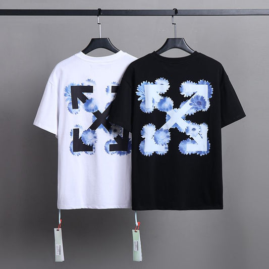 Off-white Men's and Women's Short-sleeved T-shirts
