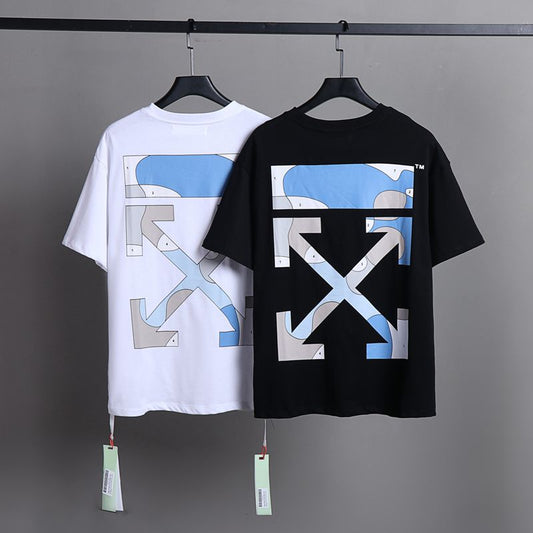 Off-white Men's and Women's Short-sleeved T-shirts