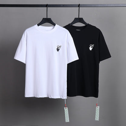 Off-white Men's and Women's Short-sleeved T-shirts