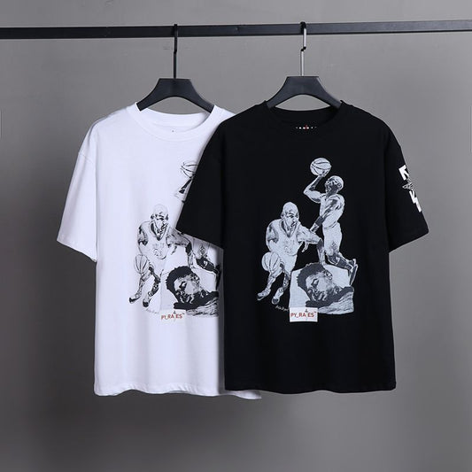 Off-white Men's and Women's Short-sleeved T-shirts