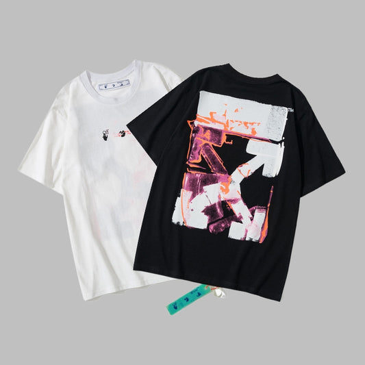 Off-white Men's and Women's Short-sleeved T-shirts