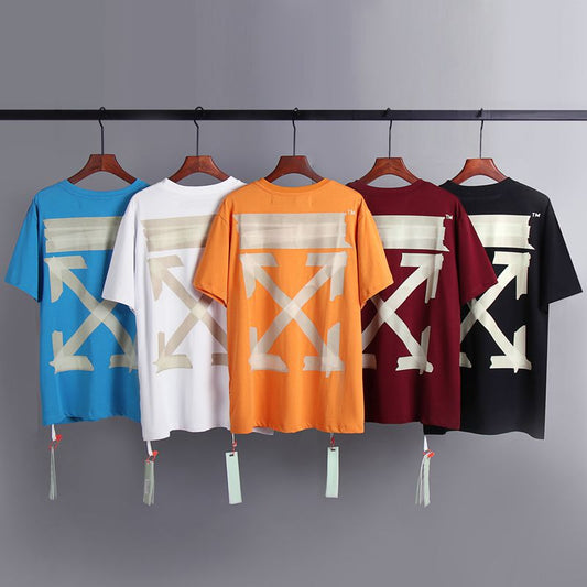 Off-white Men's and Women's Short-sleeved T-shirts