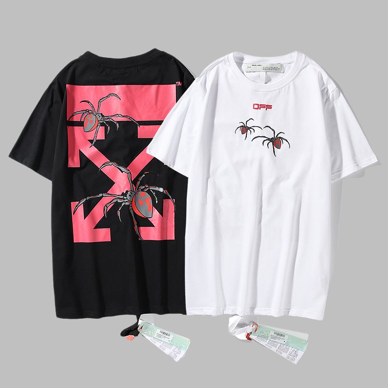 Off-white Men's and Women's Short-sleeved T-shirts
