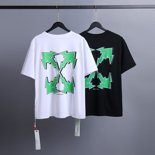 Off-white Men's and Women's Short-sleeved T-shirts